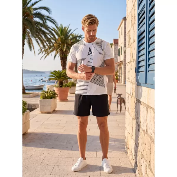  Funktionelles Premium-T-Shirt für Herren ALTISPORT VOJ/ALM044TR01 WEIß 