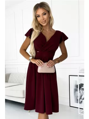 Kleid NUMOCO MATILDE 425-4 ROT