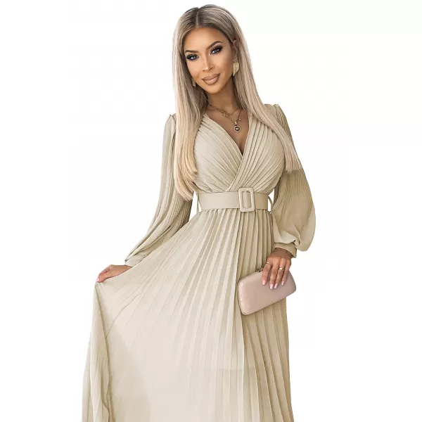  Kleid NUMOCO KLARA 414-8 BEIGE 