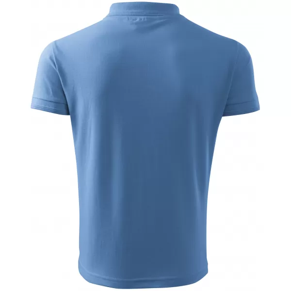  Herren-T-Shirt mit Kragen ALTISPORT NoPrint NP/ALM302 HIMMELBLAU 