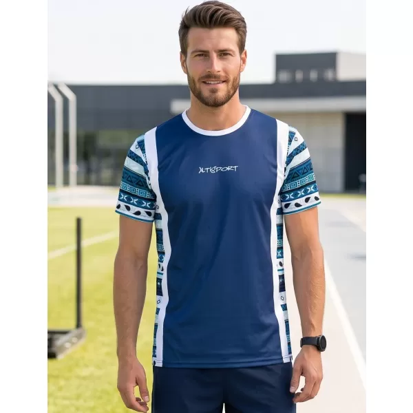  Funktionelles Premium-T-Shirt für Herren ALTISPORT VOJ/ALM043TR01 GEWOHNHEITEN 