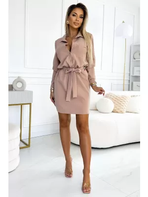 Kleid NUMOCO CAMILLE 284-2 BEIGE