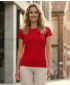 Funktions-T-Shirt für Damen ALTISPORT NoPrint NP/ALW041 ROT