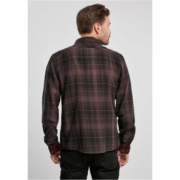  Hemd BRANDIT DUNCAN CHECKED BD4016 BRAUN 