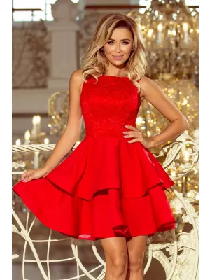Kleid NUMOCO LAURA 205-1 ROT