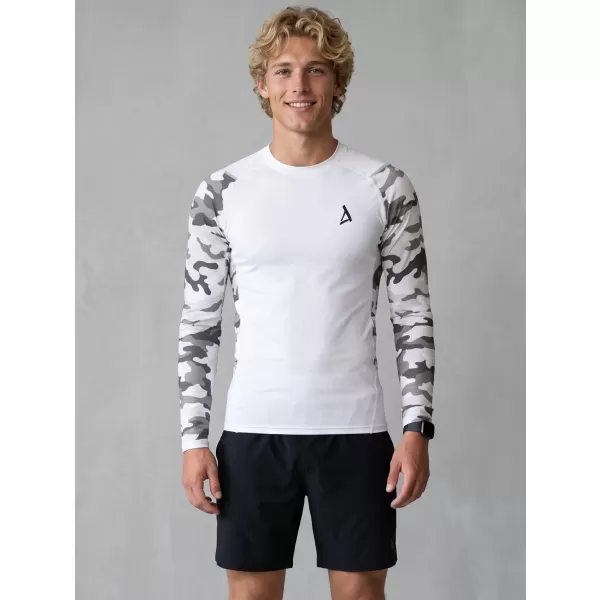  Funktionelle Kompression von Männern t -Shirt Premium ALTISPORT VOJ/ALM038TR03 WEIß 