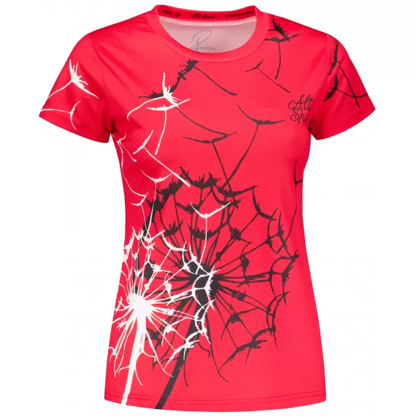  Hochwertiges Funktions-T-Shirt für Damen ALTISPORT VOJ/ALW035TR01 SCHWARZ ROSA 