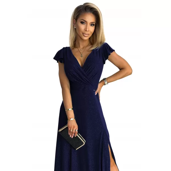  Kleid NUMOCO CRYSTAL 411-3 DUNKELBLAU 