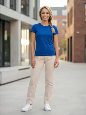 Funktions-T-Shirt für Damen ALTISPORT NoPrint NP/ALW041 KÖNIGSBLAU