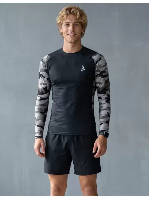 Funktionelle Kompression von Männern t -Shirt Premium ALTISPORT VOJ/ALM038TR03 GRAU