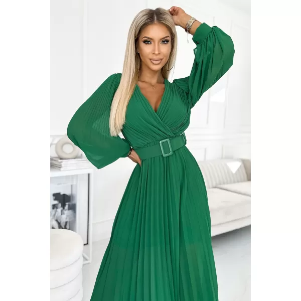  Kleid NUMOCO KLARA 414-3 GRÜN 