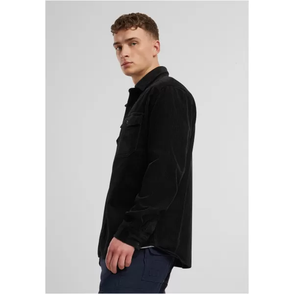  Hemd BRANDIT CORDUROY CLASSIC BD4035 SCHWARZ 