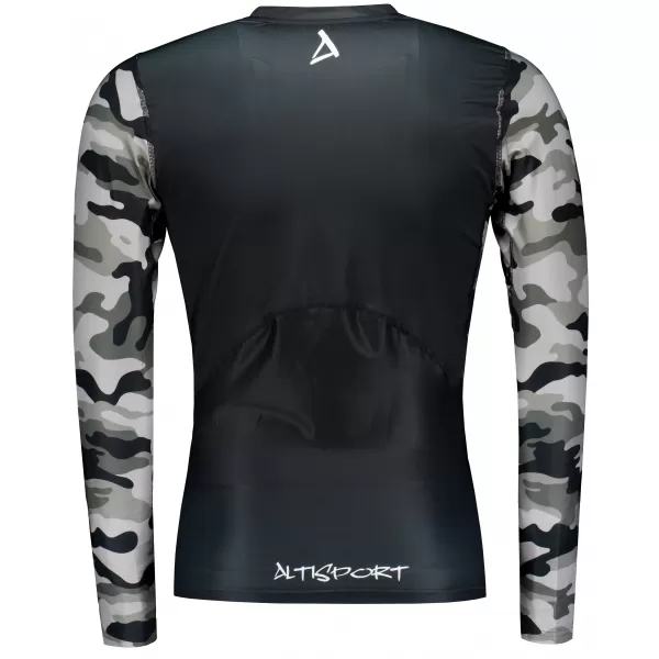  Funktionelle Kompression von Männern t -Shirt Premium ALTISPORT VOJ/ALM038TR03 GRAU 