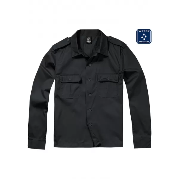  Hemd BRANDIT US BD4102 SCHWARZ 