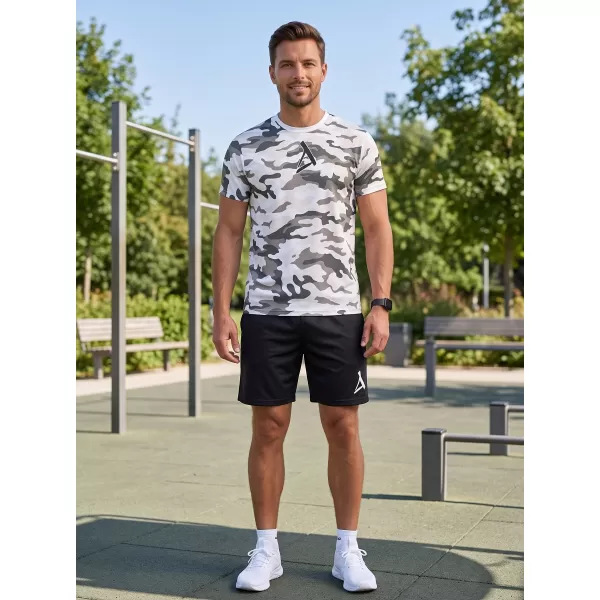  Funktionelles Premium-T-Shirt für Herren ALTISPORT VOJ/ALM038TR01 WEIß 