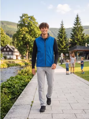 Herren-Softshellweste ALTISPORT NoPrint NP/ALM8211NJ NAUTISCHES BLAU/MARINEBLAU