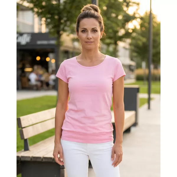  Damen-T-Shirt ALTISPORT NoPrint NP/ALW021 ROSA 