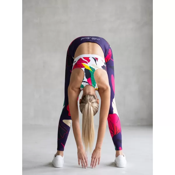  Lange Premium-Funktionsleggings für Damen ALTISPORT VOJ/ALW042LEG01 DUNKELBLAU 