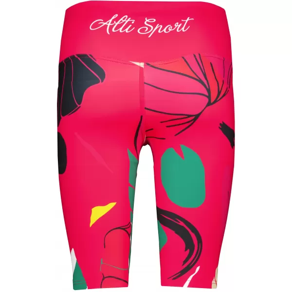  Hochwertige Damen-Funktionsleggings oberhalb des Knies ALTISPORT VOJ/ALW042LEG02 ROSA 