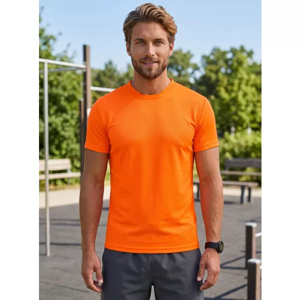  Funktions-T-Shirt für Herren ALTISPORT NoPrint NP/ALM421 NEON ORANGE 