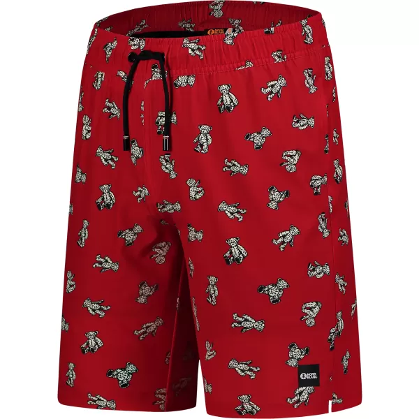  Badeshorts für Herren NORDBLANC ATLANTIC NBSPM8020 ROT 