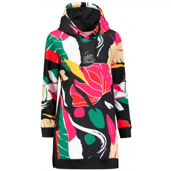  Hochwertiges Funktions-Sweatshirt für Damen ALTISPORT VOJ/ALW042MI03 SCHWARZ 