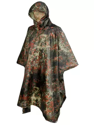 Poncho -Regenmantel BRANDIT RIPSTOP BD3169 FLECKTARN