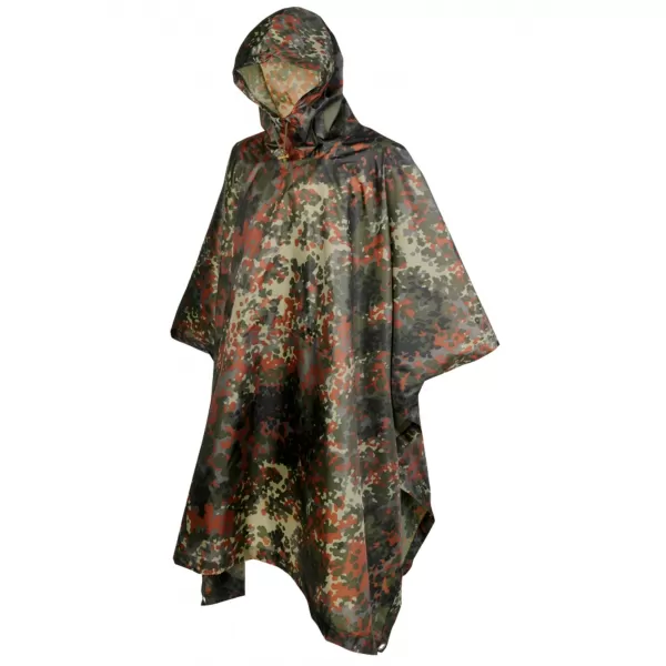  Poncho -Regenmantel BRANDIT RIPSTOP BD3169 FLECKTARN 