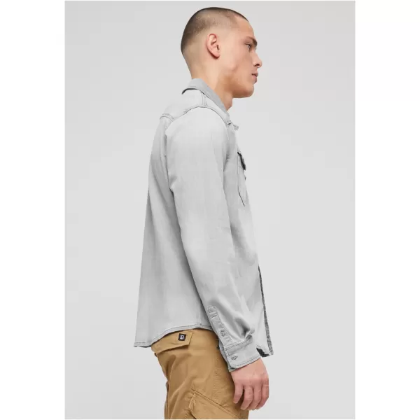  Hemd BRANDIT RILEY DENIM BD4020 GRAU 
