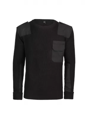 Herren -Sweatshirt BRANDIT MILITARY BD5018 SCHWARZ