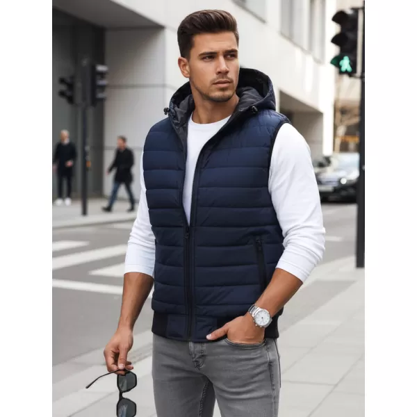  Weste DSTREET TX4236 DUNKELBLAU 