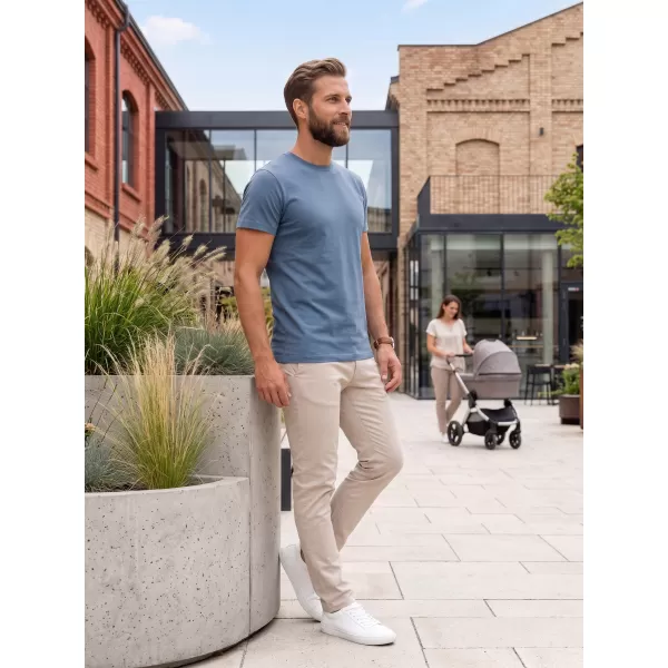  Herren-T-Shirt ALTISPORT NoPrint NP/ALM921 DENIM 