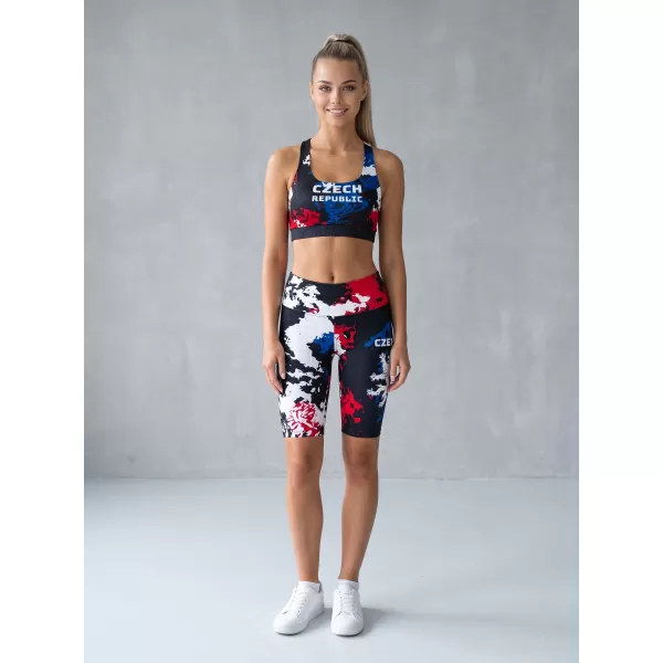 Hochwertige Damen-Funktionsleggings oberhalb des Knies ALTISPORT VOJ/ALW036LEG02 FLECKEN 