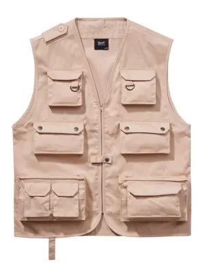 Weste BRANDIT BD4025 BEIGE