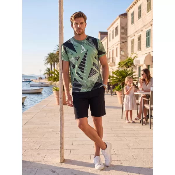  Funktionelles Premium-T-Shirt für Herren ALTISPORT VOJ/ALM044TR01 KHAKI/MILITÄR 