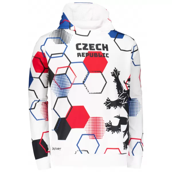  Hochwertiges Herren-Funktionssweatshirt ALTISPORT VOJ/ALM036MI01 HEXA WHITE 