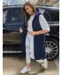 Weste DSTREET ELLA TY3034 DUNKELBLAU