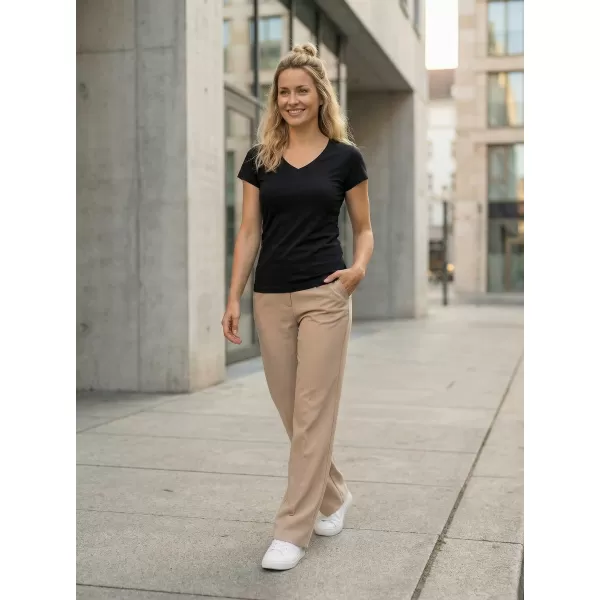  Damen-T-Shirt ALTISPORT NoPrint NP/ALW261 EBENHOLZGRAU 