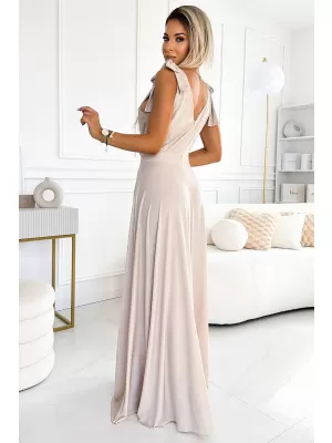 Kleid NUMOCO ELENA 405-6 BEIGE