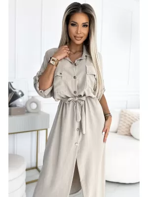 Kleid NUMOCO 531-1 BEIGE
