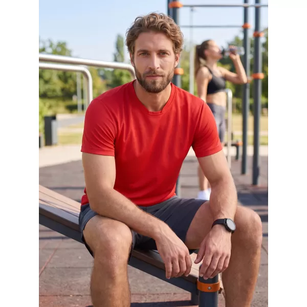  Funktions-T-Shirt für Herren ALTISPORT NoPrint NP/ALM421 ROT 