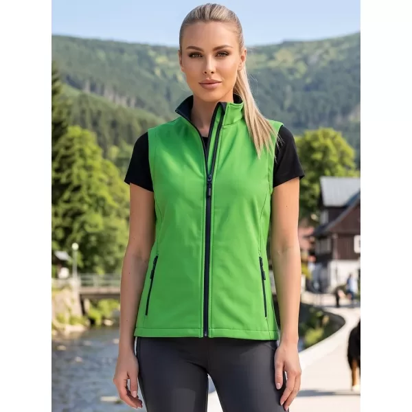  Softshellweste für Damen ALTISPORT NoPrint NP/ALW7211NJ GRÜN/MARINE 