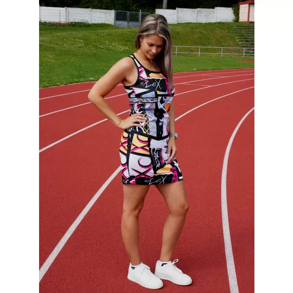  Funktionswestenkleid für Damen ALTISPORT VOJ/ALW041SAT01 SCHWARZ 