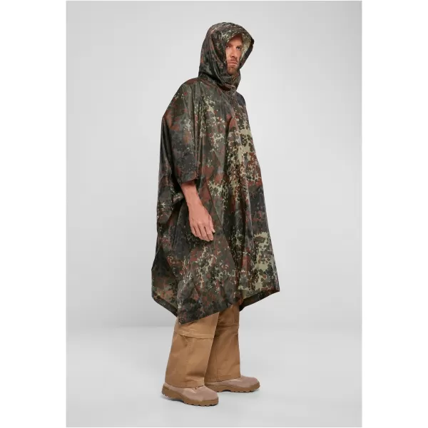  Poncho -Regenmantel BRANDIT RIPSTOP BD3169 FLECKTARN 