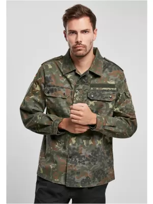 Hemd BRANDIT BW FELDBLUSE BD4221 FLECKTARN