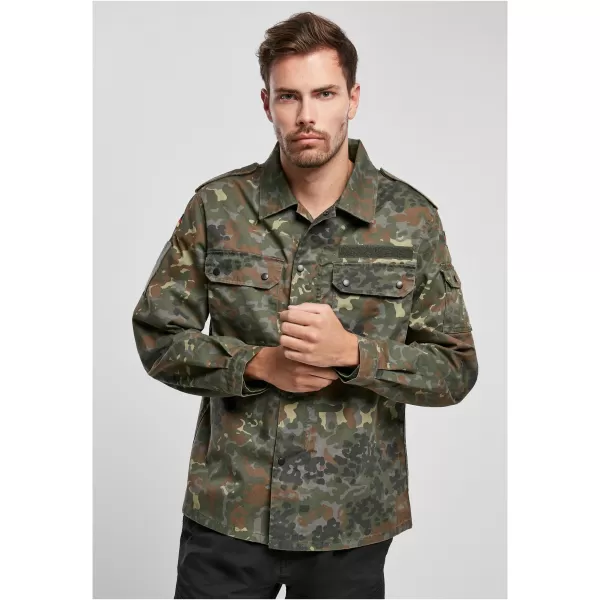  Hemd BRANDIT BW FELDBLUSE BD4221 FLECKTARN 