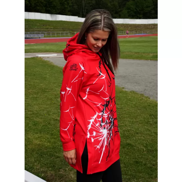  Hochwertiges Funktions-Sweatshirt für Damen ALTISPORT VOJ/ALW035MI03 ROT 