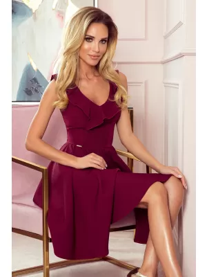 Kleid NUMOCO POLA 307-3 ROT