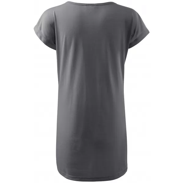 Langes T-Shirt für Damen ALTISPORT NoPrint NP/ALW321 STAHLGRAU 