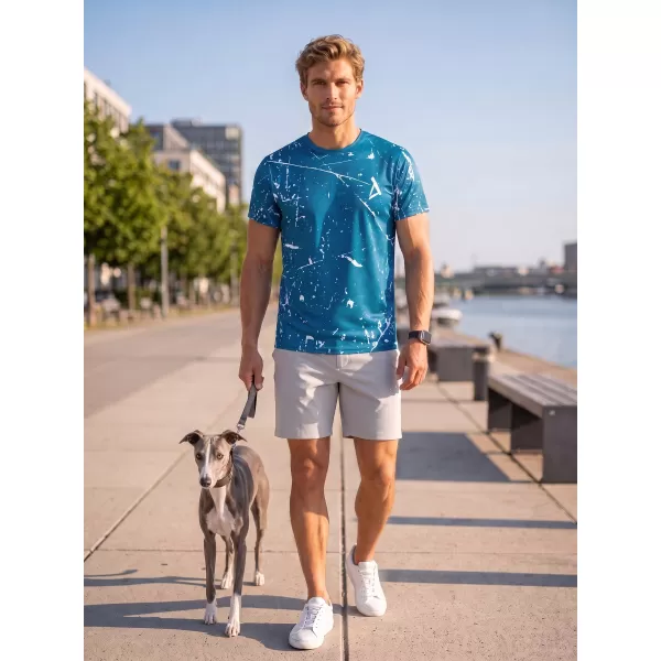  Funktionelles Premium-T-Shirt für Herren ALTISPORT VOJ/ALM034TR01 KEROSIN 